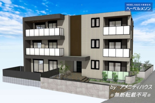 建物外観　●完成予想図。