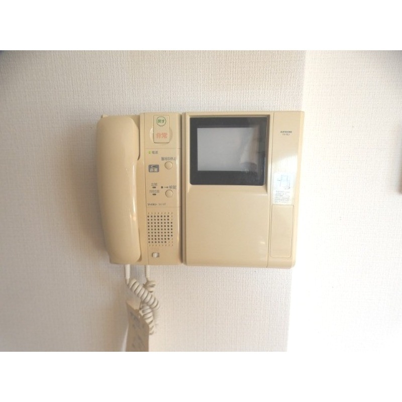 セキュリティ　訪問者を確認できます