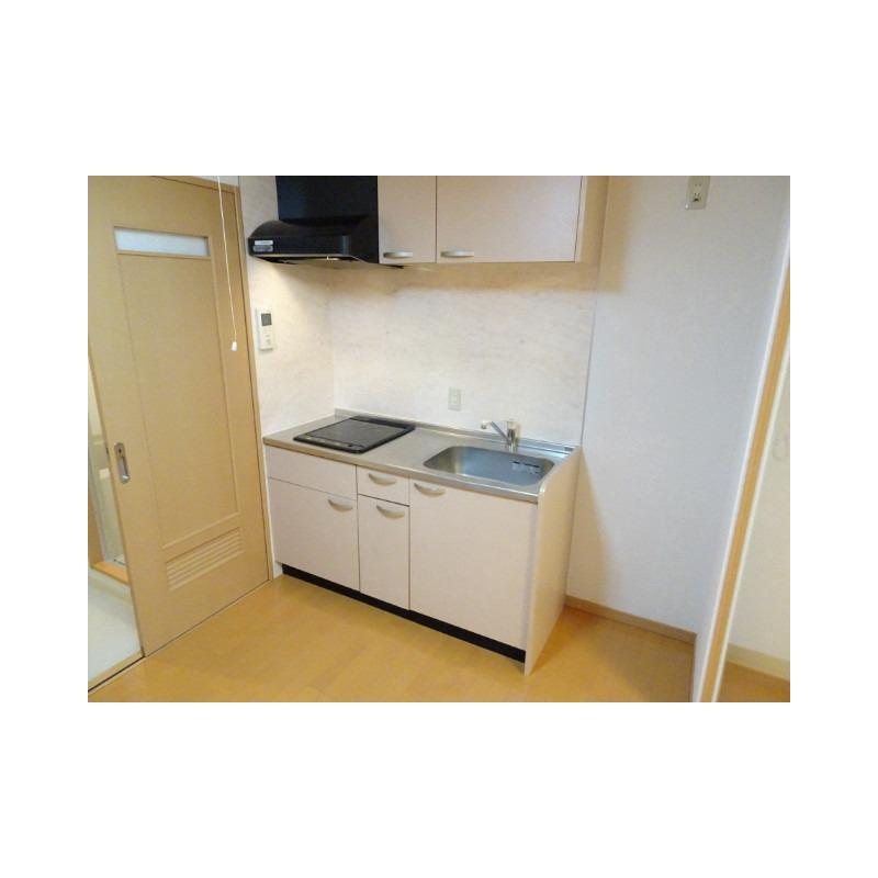 キッチン　２口ＩＨ付きシステムキッチン♪