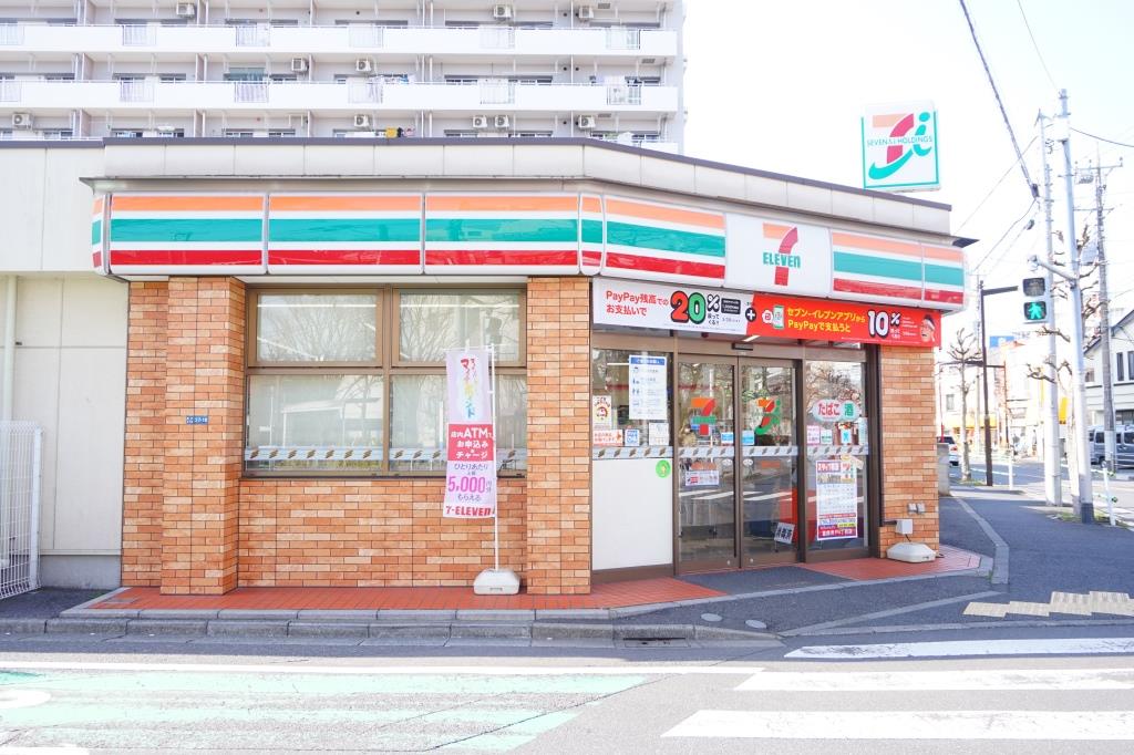 コンビニ　セブンイレブン 葛飾青戸4丁目店（コンビニ）まで214m
