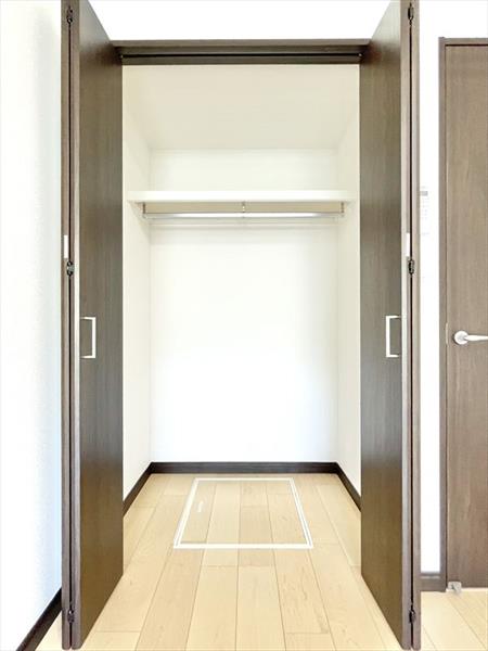 収納　大容量のクローゼット