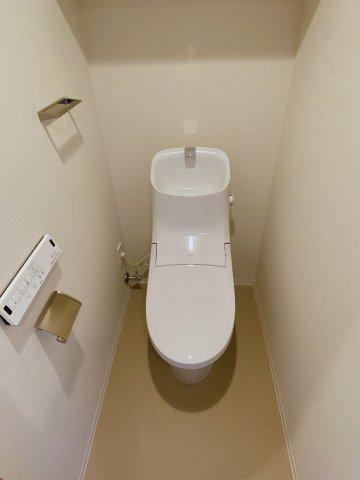トイレ　ゆったりとした空間のトイレです