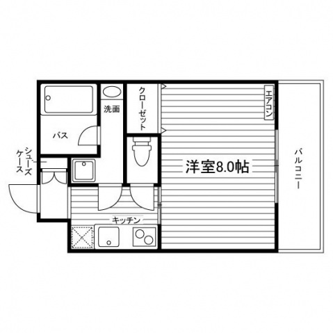 KURITAYA RESIDENCEの間取り写真