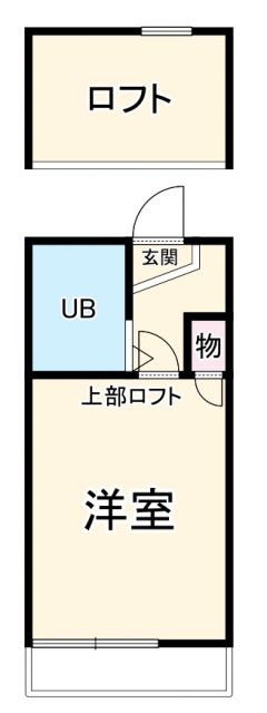 サニーハイツの間取り写真