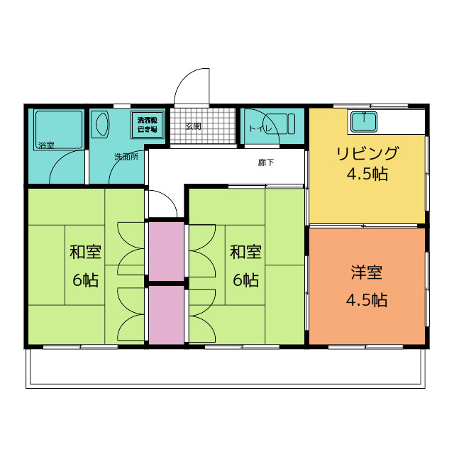 マンションSUMIKOの間取り写真