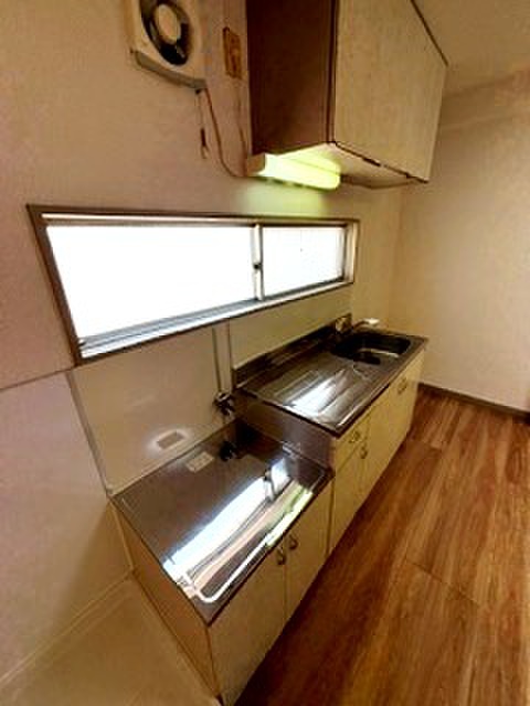 木本マンションのキッチン写真