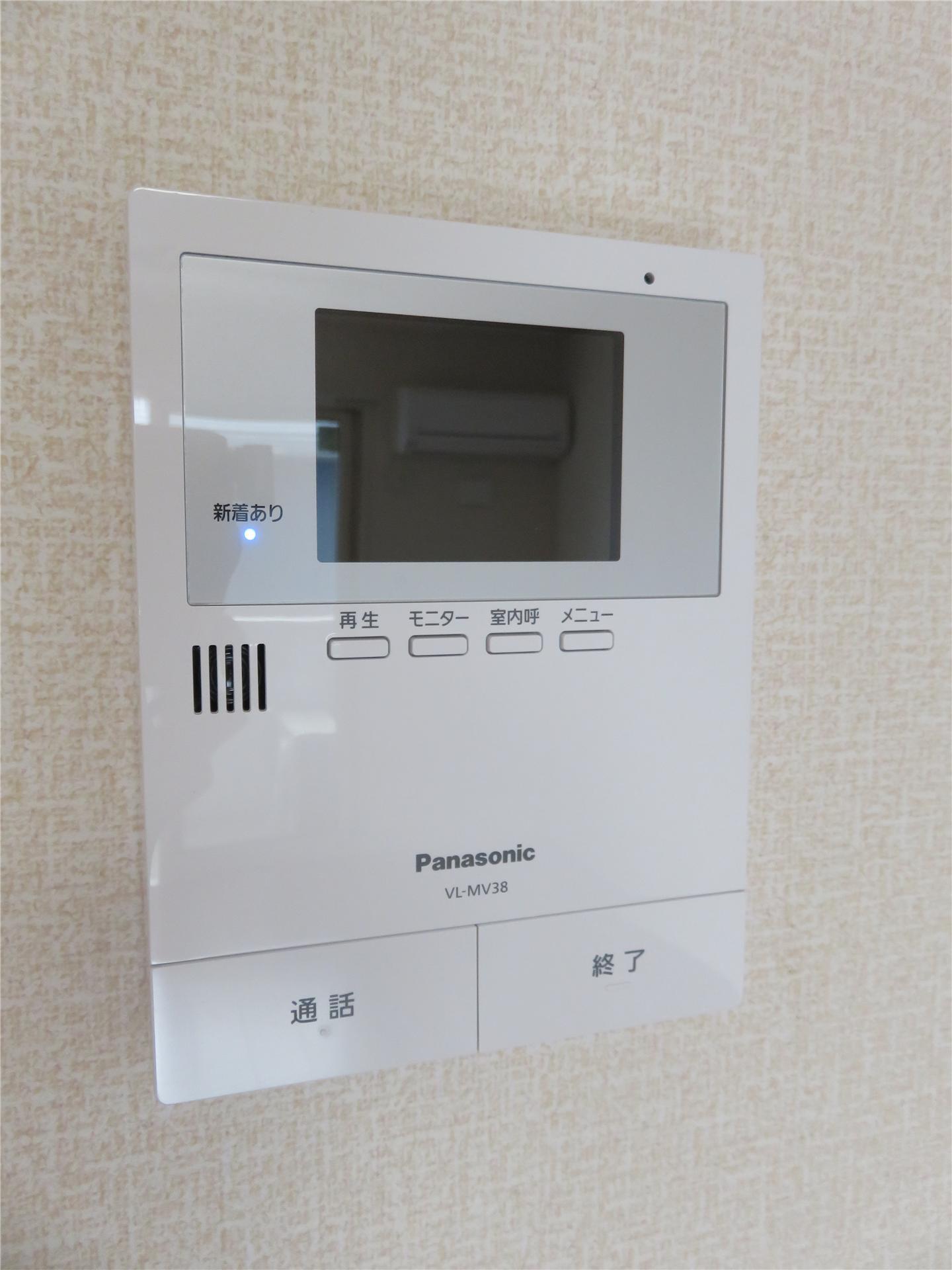 セキュリティ　モニター付きインターホン