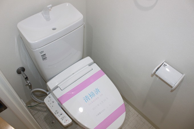 地下鉄谷町線 平野駅 徒歩4分 5階建 築11年のトイレ写真