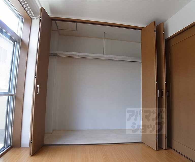 収納　広々収納スペースです