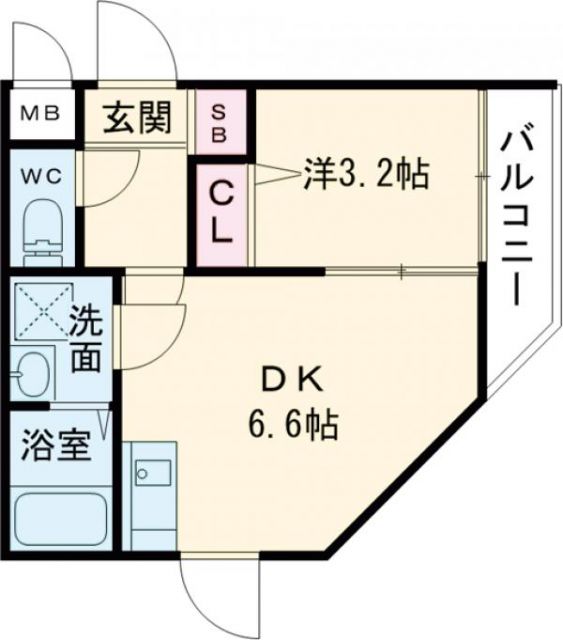 プールトゥジュール双ヶ岡の間取り写真