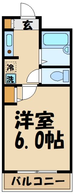 メゾンM&Kの間取り写真