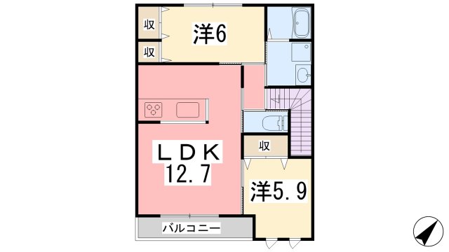 レガートIIの間取り写真