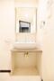 洗面設備　洗面台です。