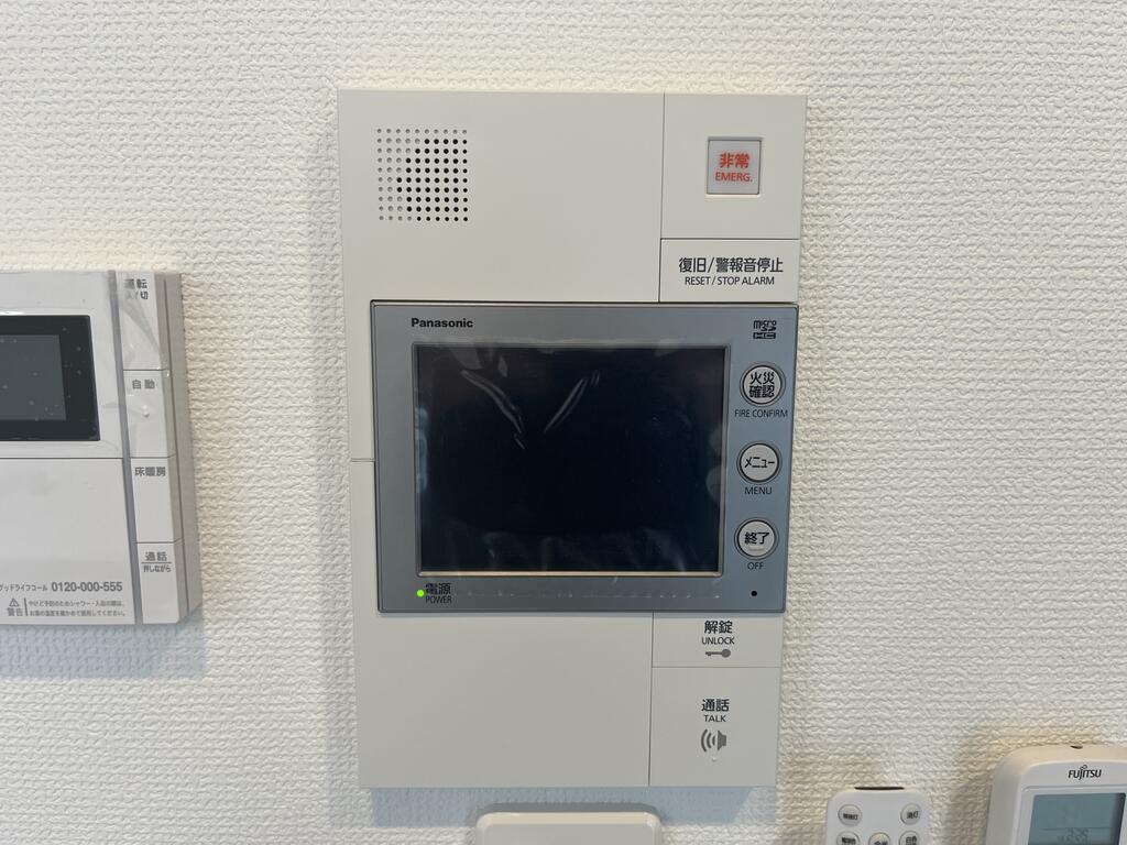 セキュリティ　※同タイプ・同モデルのものを使用