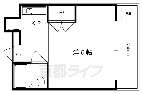 ファーストコート御所室町の間取り写真