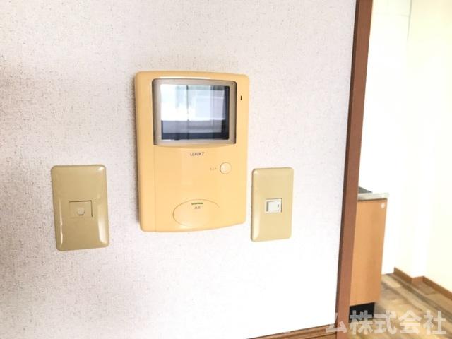 セキュリティ　カメラ付インターホン(イメージ)