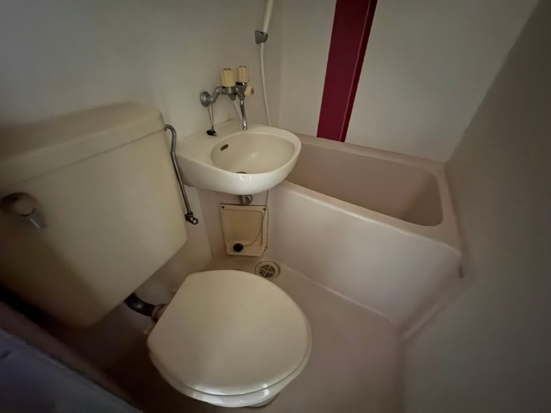 秦野市寿町アパートのトイレ写真