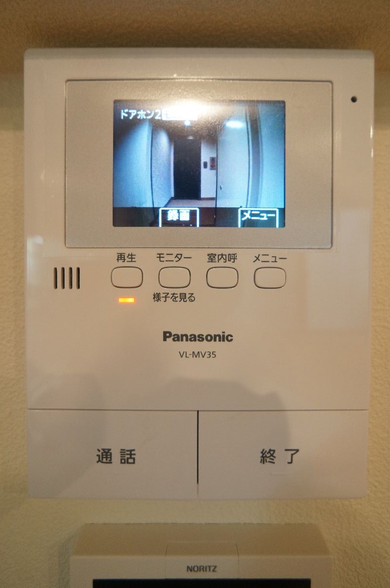 セキュリティ　突然の来訪も安心のTVモニターホン☆