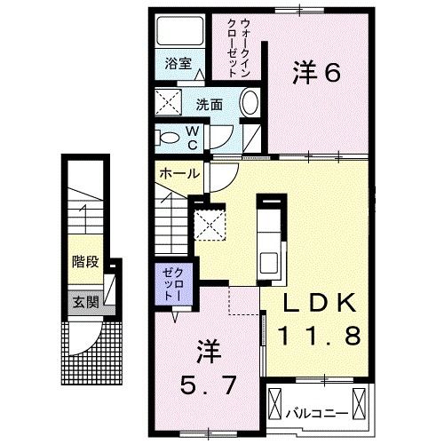 ルミエールの間取り写真