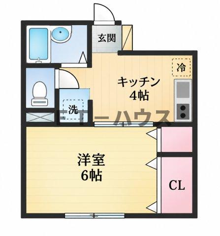 アービス小栗原の間取り写真