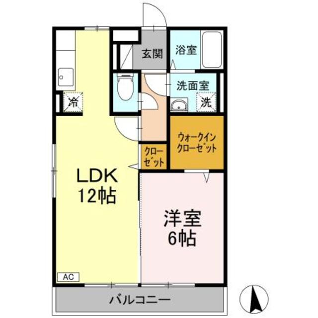 コンフォートの間取り写真