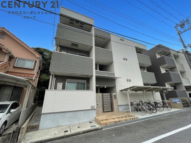 建物外観　オートロック付きで安心です！