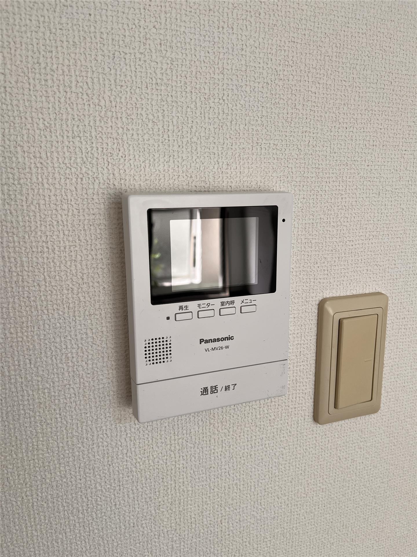 セキュリティ　写真は別部屋です。