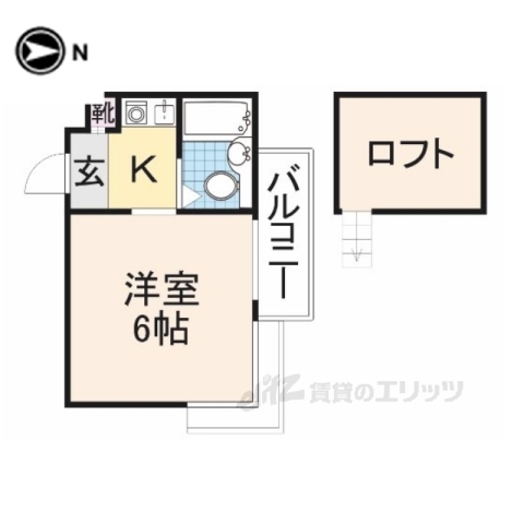 シティパレス西大寺P2の間取り写真