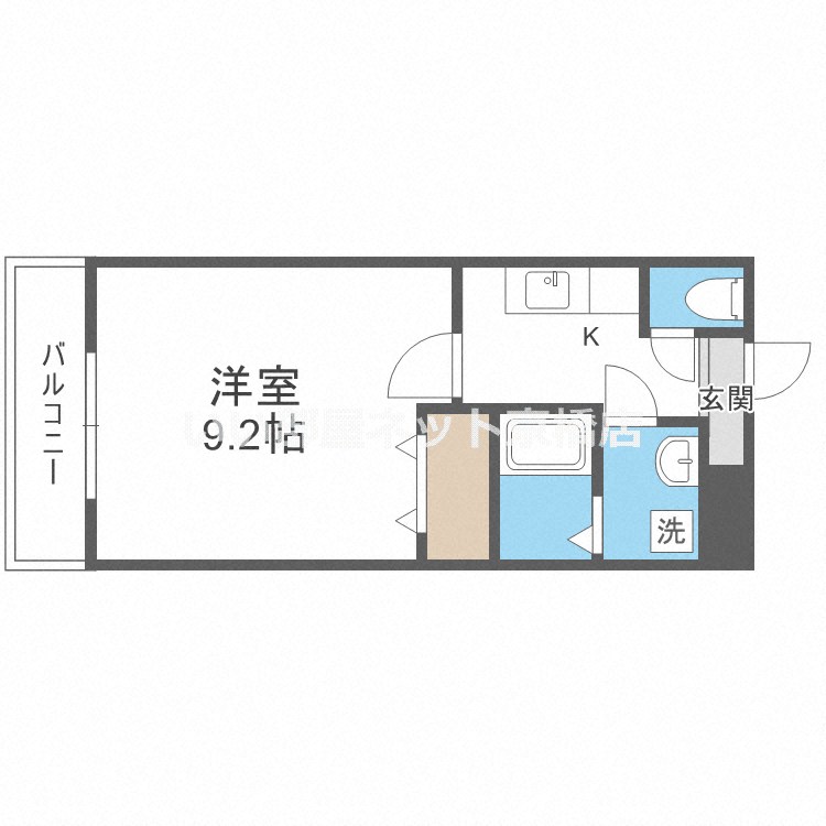 フジパレス城東諏訪VI番館の間取り写真