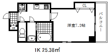 ラグゼ芦屋南の間取り写真