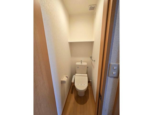 ＪＲ越後線 内野駅 徒歩8分 2階建 築15年のトイレ写真