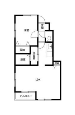 ＪＲ関西本線 春田駅 徒歩18分 2階建 築18年の間取り写真