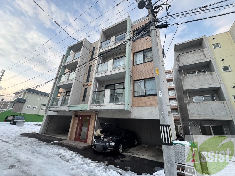 建物外観　札幌市北区北２８条西「ローズロイＮ２８」