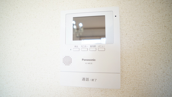 セキュリティ　カメラ付きインターホン