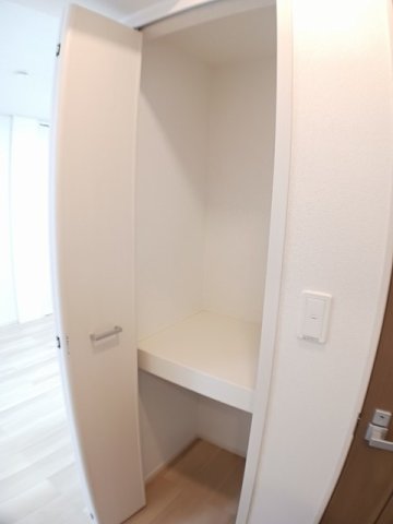 収納　十分な収納スペースがあります