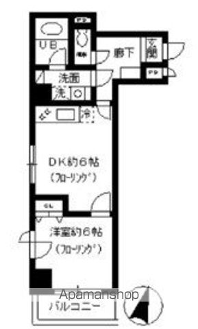 エルラッソ入谷の間取り写真