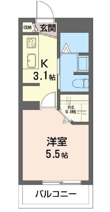 レフィナードの間取り写真
