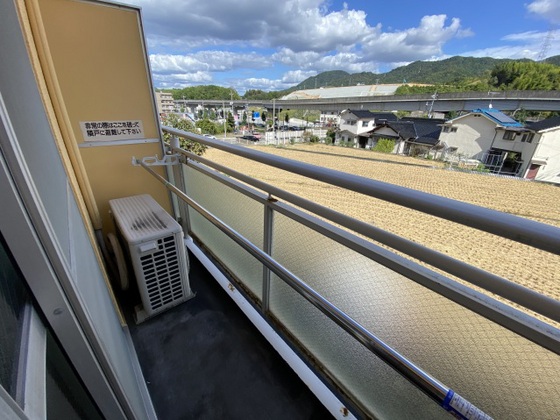 バルコニー　※別号室の写真です