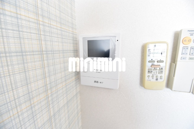 セキュリティ　突然の来訪者でも安心です