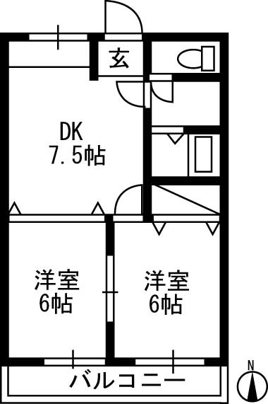 アルカディアの間取り