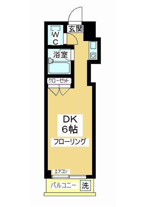 シティパレス狭山の間取り