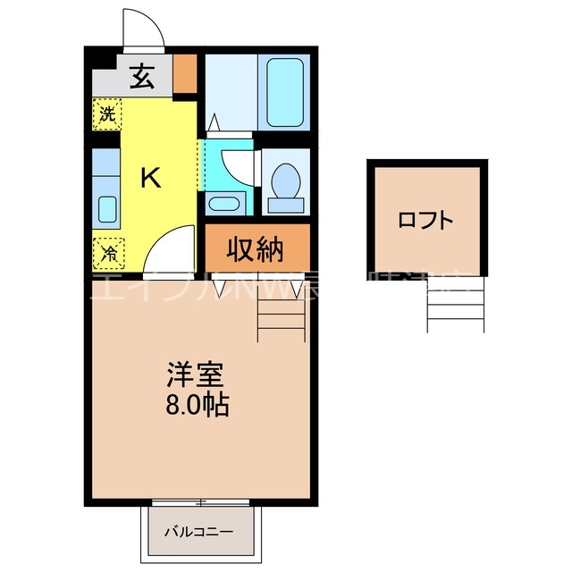 エーデルハイム吉村IIの間取り