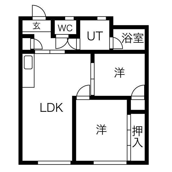 アクア大垣の間取り