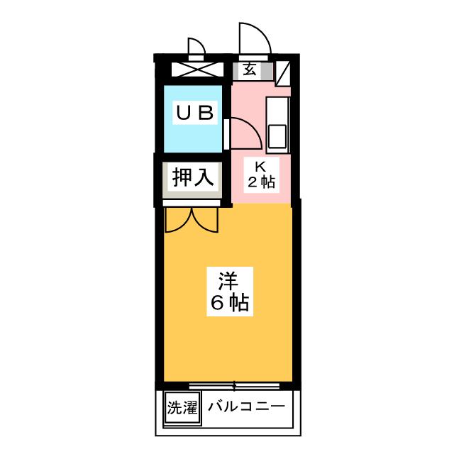 リバティパレス草薙の間取り