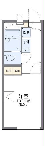 レオパレスあすなろの間取り