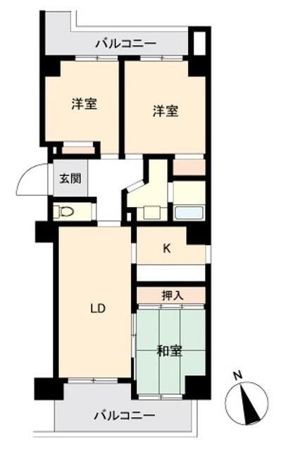 ウィルテラス南大塚の間取り