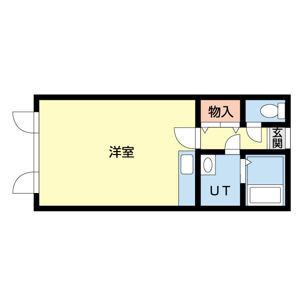 コーポＫ５の間取り