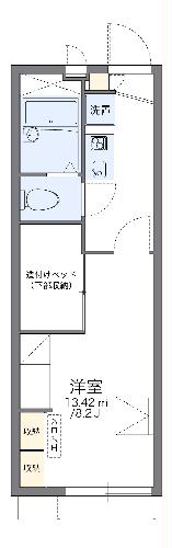 レオパレスハピの間取り