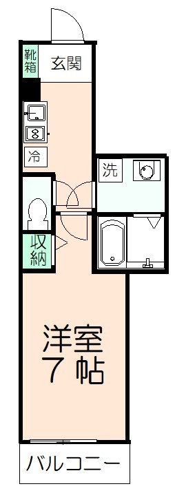 ＭＥＬＤＩＡ長沼IIの間取り