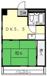 シルキーハイツの間取り